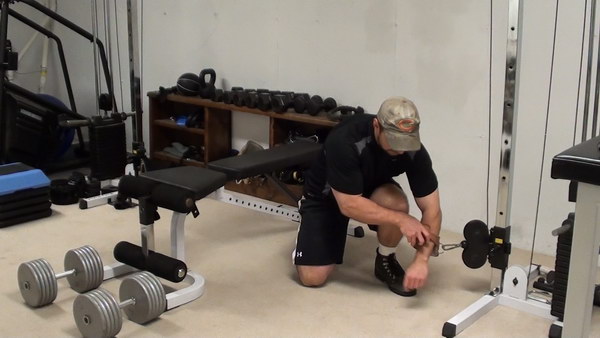Getting Into position for Cable Dumbell Bench Press for Maximum Chest Tension and Pec Mass