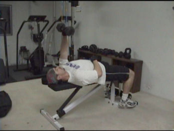 Cross-Face Tricep Extensions - An Isolation Exercise For Working the Outer Triceps and Increasing Bench Press Power