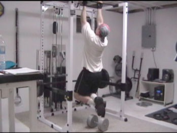 Weighted Chin-Up Drop Set For Increasing Intensity in Your Back Training